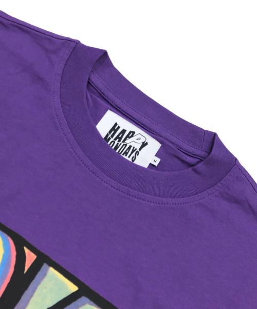 PALACE（パレス）PALACE (パレス) Happy Mondays tee パープル サイズ:Mの古着・服飾アイテム