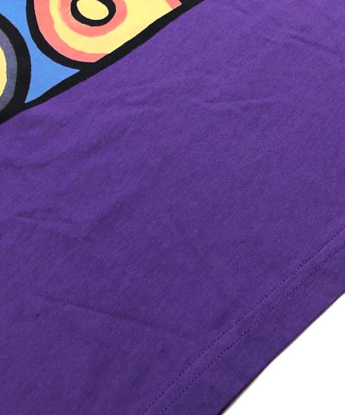 PALACE（パレス）PALACE (パレス) Happy Mondays tee パープル サイズ:Mの古着・服飾アイテム
