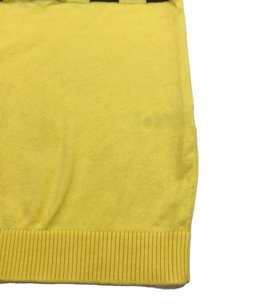 SUPREME（シュプリーム）SUPREME (シュプリーム) checkerboard zip polo イエロー サイズ:Mの古着・服飾アイテム