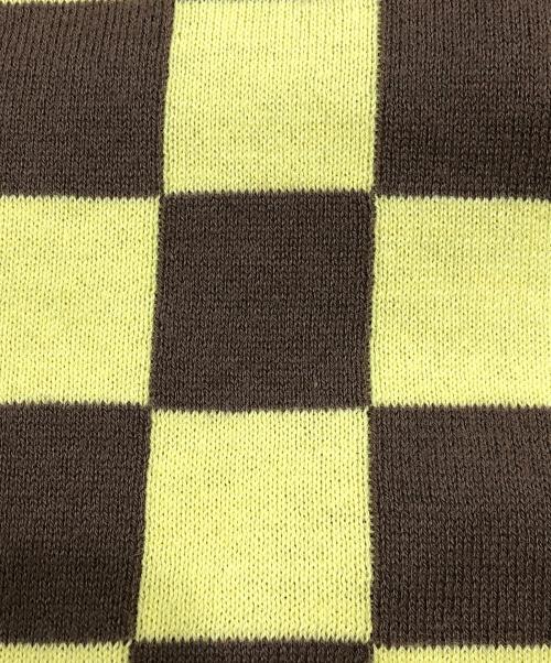 SUPREME（シュプリーム）SUPREME (シュプリーム) checkerboard zip polo イエロー サイズ:Mの古着・服飾アイテム