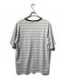 Cabaret Poval (キャバレーポバール) Tシャツ/クルーネックボーダーカットソー パープル サイズ:M：5000円