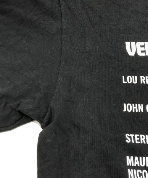 SUPREME（シュプリーム）Supreme (シュプリーム) ベルベットアンダーグラウンドアンドニコTシャツ/半袖カットソー ブラック サイズ:Mの古着・服飾アイテム