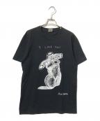 SUPREMEシュプリーム）の古着「ダニエル・ジョンストン ラブTシャツ/半袖カットソー」｜ブラック