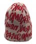 Supreme（シュプリーム）の古着「FAT TIP BEANIE」｜ベージュ×レッド