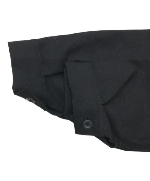 LABOUREUR（ラブルール）LABOUREUR (ラブルール) リネン混ジャケット ブラック サイズ:3Lの古着・服飾アイテム