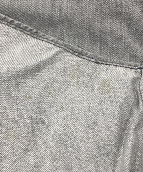 H BEAUTY&YOUTH（エイチ ビューティー&ユース）H BEAUTY&YOUTH (エイチ ビューティー&ユース) ライトオンスデニムシャツ/アイスウォッシュデニムシャツ グレー サイズ:Mの古着・服飾アイテム