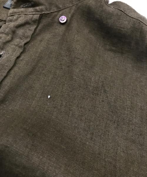 NIGEL CABOURN（ナイジェルケーボン）NIGEL CABOURN (ナイジェルケーボン) ボタンダウンヘンプシャツ オリーブ サイズ:48の古着・服飾アイテム