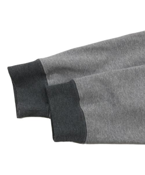 nanamica（ナナミカ）nanamica (ナナミカ) Hooded Pullover Sweat グレー サイズ:Lの古着・服飾アイテム