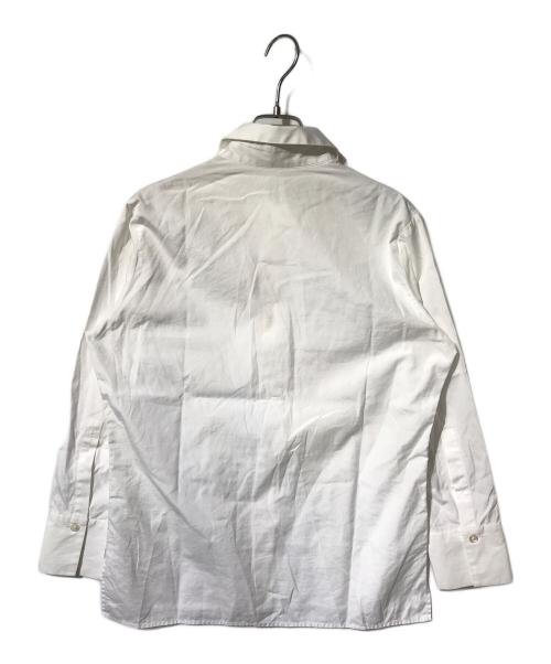 Y's（ワイズ）Y's (ワイズ) 2ポケット比翼シャツ ホワイト サイズ:2の古着・服飾アイテム