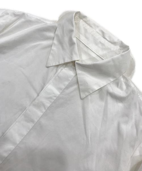 Y's（ワイズ）Y's (ワイズ) 2ポケット比翼シャツ ホワイト サイズ:2の古着・服飾アイテム