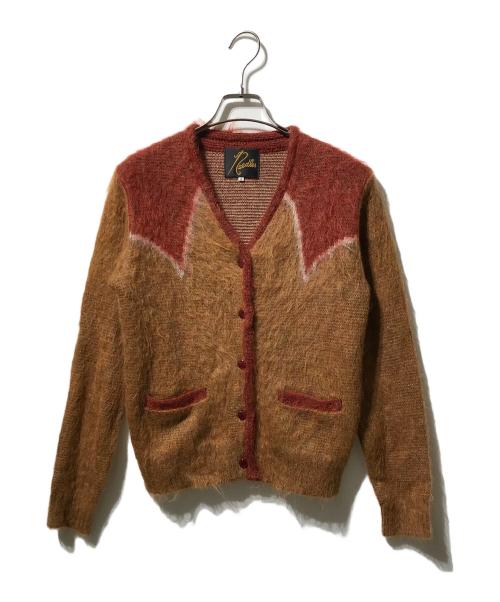 Needles（ニードルズ）Needles (ニードルズ) モヘア混カーディガン ブラウン サイズ:2の古着・服飾アイテム