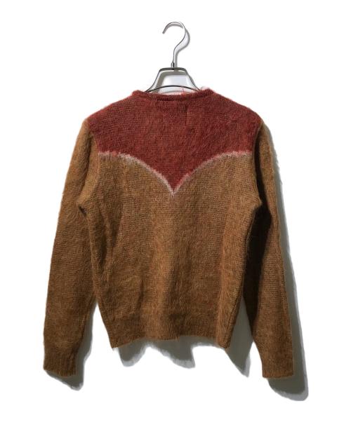 Needles（ニードルズ）Needles (ニードルズ) モヘア混カーディガン ブラウン サイズ:2の古着・服飾アイテム