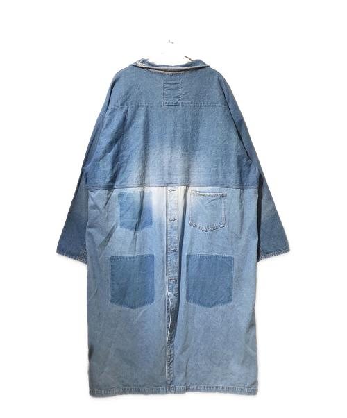 etsinta（エシンタ）etsinta (エシンタ) CIAOPANIC TYPY (チャオパニックティピー) リメイクデニムショップコート インディゴ サイズ:ONEの古着・服飾アイテム