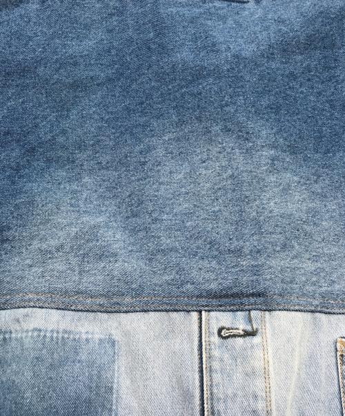 etsinta（エシンタ）etsinta (エシンタ) CIAOPANIC TYPY (チャオパニックティピー) リメイクデニムショップコート インディゴ サイズ:ONEの古着・服飾アイテム