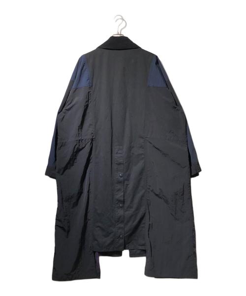 etsinta（エシンタ）etsinta (エシンタ) リメイクナイロンワークコート ブラック サイズ:ONEの古着・服飾アイテム