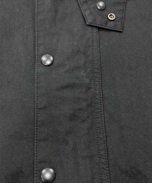 etsinta（エシンタ）etsinta (エシンタ) リメイクナイロンワークコート ブラック サイズ:ONEの古着・服飾アイテム