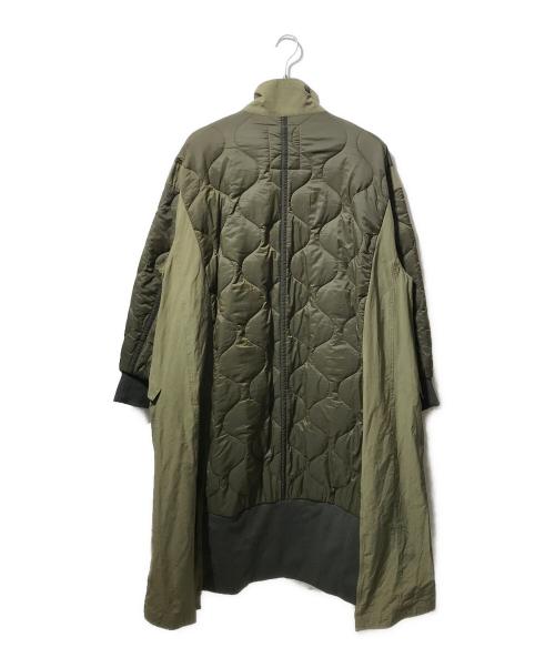 etsinta（エシンタ）etsinta (エシンタ) CIAOPANIC TYPY (チャオパニックティピー) 切替マキシミリタリーコート カーキ サイズ:ONEの古着・服飾アイテム