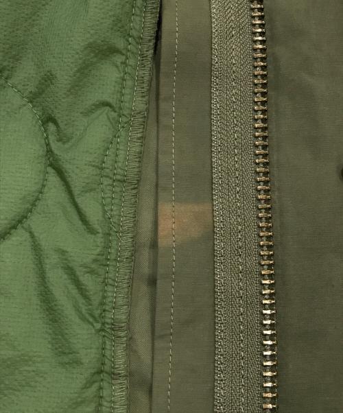 etsinta（エシンタ）etsinta (エシンタ) CIAOPANIC TYPY (チャオパニックティピー) 切替マキシミリタリーコート カーキ サイズ:ONEの古着・服飾アイテム