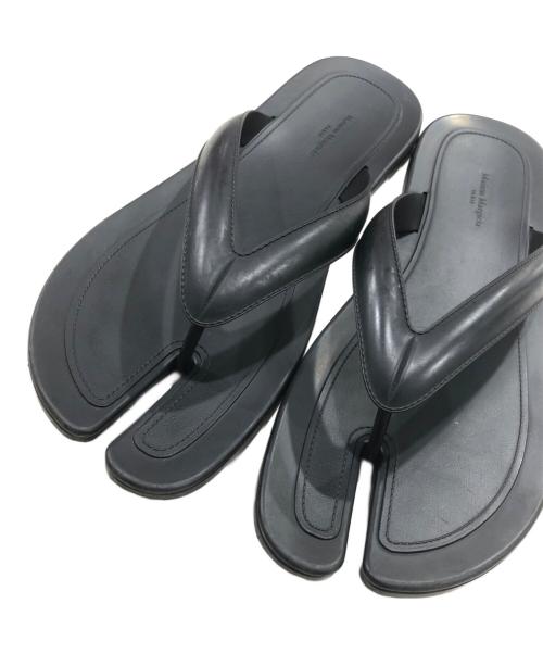 Maison Margiela（メゾンマルジェラ）Maison Margiela (メゾンマルジェラ) Tabi トングサンダル ブラック サイズ:42の古着・服飾アイテム