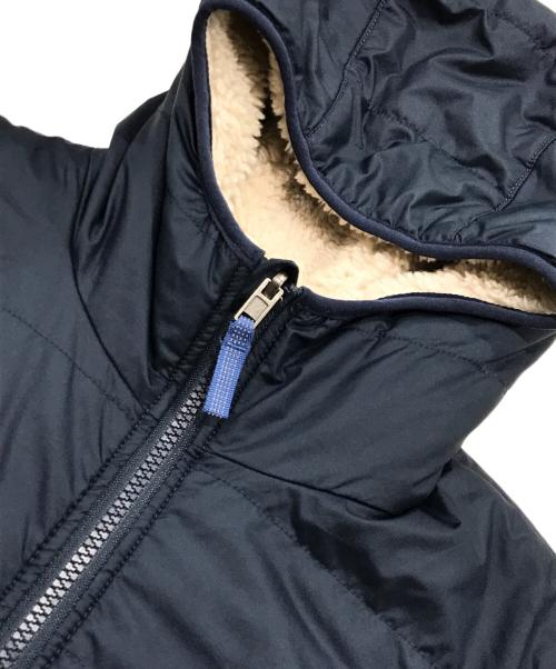 Patagonia（パタゴニア）Patagonia (パタゴニア) リバーシブルボアジャケット ネイビー サイズ:Ｓの古着・服飾アイテム