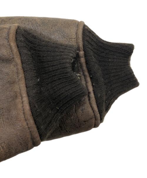 SCHOTT BROS.（ショット）SCHOTT BROS. (ショットブロス) B-6ムートンフライトジャケット ブラウン サイズ:38の古着・服飾アイテム