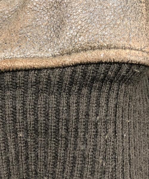 SCHOTT BROS.（ショット）SCHOTT BROS. (ショットブロス) B-6ムートンフライトジャケット ブラウン サイズ:38の古着・服飾アイテム