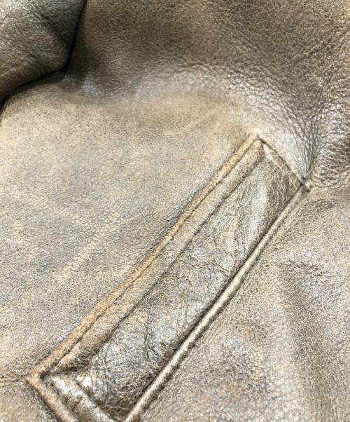 SCHOTT BROS.（ショット）SCHOTT BROS. (ショットブロス) B-6ムートンフライトジャケット ブラウン サイズ:38の古着・服飾アイテム