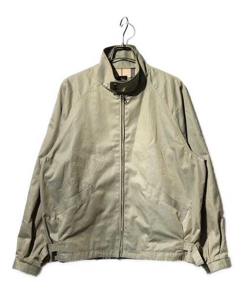 SCYEBASICS（サイベーシックス）SCYEBASICS (サイベーシックス) ギャバジンハリントンジャケット ベージュ サイズ:36の古着・服飾アイテム