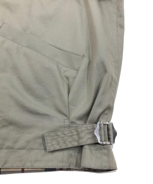 SCYEBASICS（サイベーシックス）SCYEBASICS (サイベーシックス) ギャバジンハリントンジャケット ベージュ サイズ:36の古着・服飾アイテム