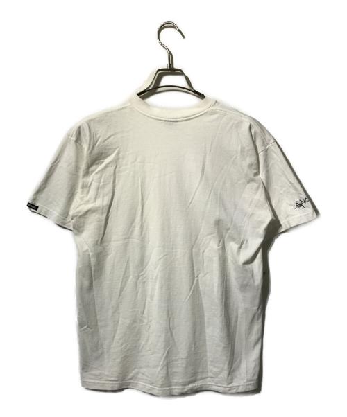 stussy CUSTOM MADE（ストゥーシカスタムメイド）STUSSY CUSTOM MADE (ストゥーシカスタムメイド) プリントTシャツ ホワイト サイズ:FREEEの古着・服飾アイテム