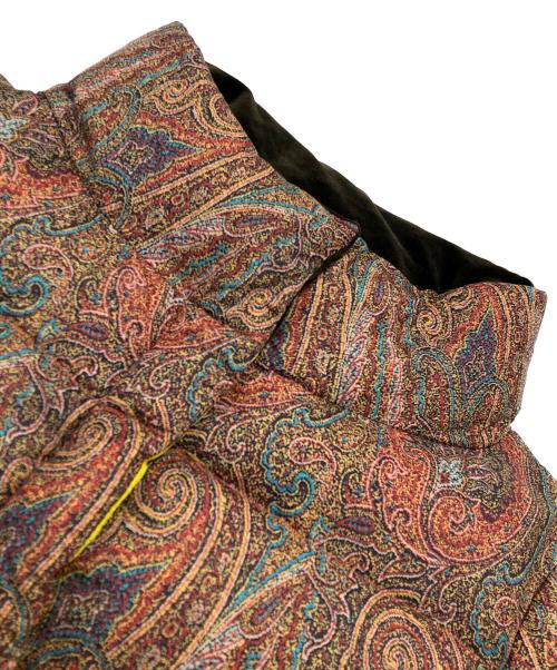ETRO（エトロ）ETRO (エトロ) ペイズリー柄ダウンジャケット マルチカラー サイズ:38の古着・服飾アイテム