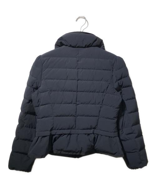 M'S GRACY（エムズグレイシー）M'S GRACY (エムズグレイシー) ショートフリルダウンコート ネイビー サイズ:40の古着・服飾アイテム