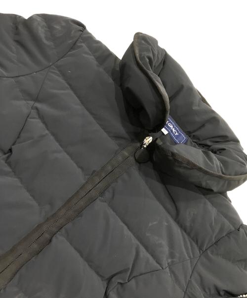 M'S GRACY（エムズグレイシー）M'S GRACY (エムズグレイシー) ショートフリルダウンコート ネイビー サイズ:40の古着・服飾アイテム