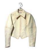 TORY BURCHトリーバーチ）の古着「コットンツイルジャケット」｜ベージュ