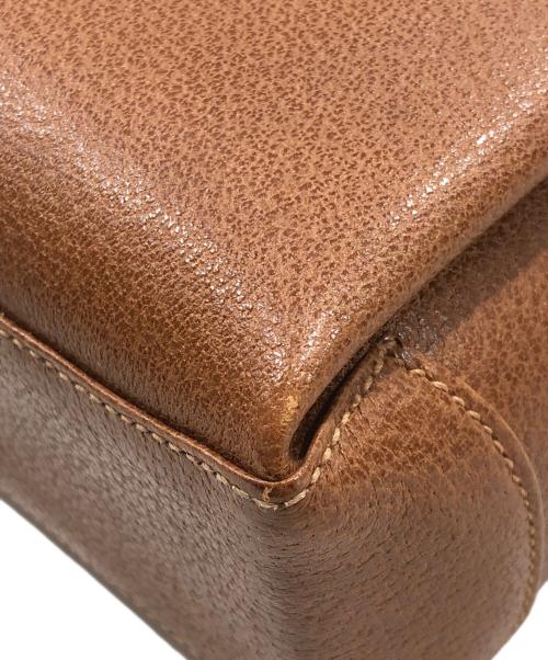 GUCCI（グッチ）GUCCI (グッチ) バンブー ショルダーバッグ ハンドバッグ ブラウンの古着・服飾アイテム