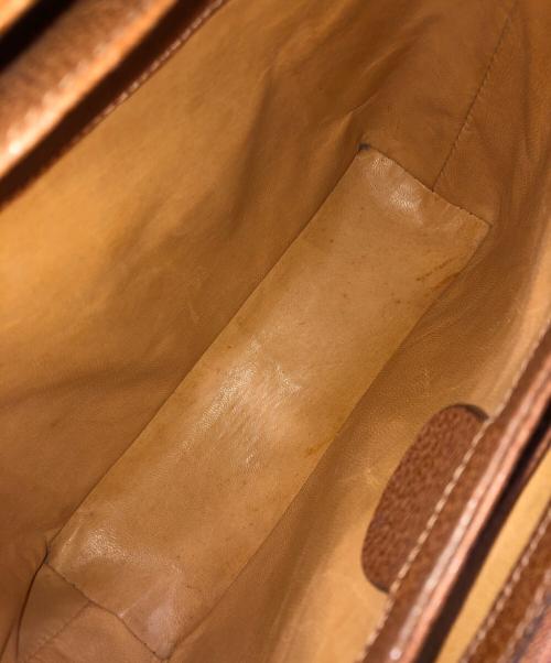 GUCCI（グッチ）GUCCI (グッチ) バンブー ショルダーバッグ ハンドバッグ ブラウンの古着・服飾アイテム