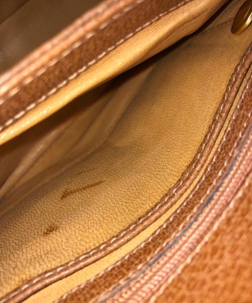 GUCCI（グッチ）GUCCI (グッチ) バンブー ショルダーバッグ ハンドバッグ ブラウンの古着・服飾アイテム