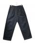 Graphpaper（グラフペーパー）の古着「Washi Duck Two Tuck Pants」｜ブラック