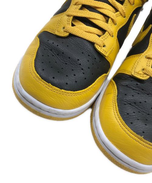 NIKE（ナイキ）NIKE (ナイキ) WU-TANG (ウータン) Dunk High Retro PRM イエロー×ブラック サイズ:US8.5/UK7.5/EUR42の古着・服飾アイテム