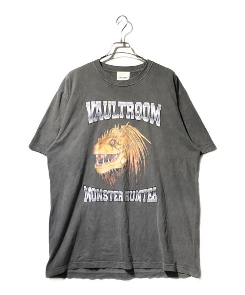 vault room（ボルトルーム）vault room (ボルトルーム) MONSTER HUNTER Tee グレー サイズ:XLの古着・服飾アイテム