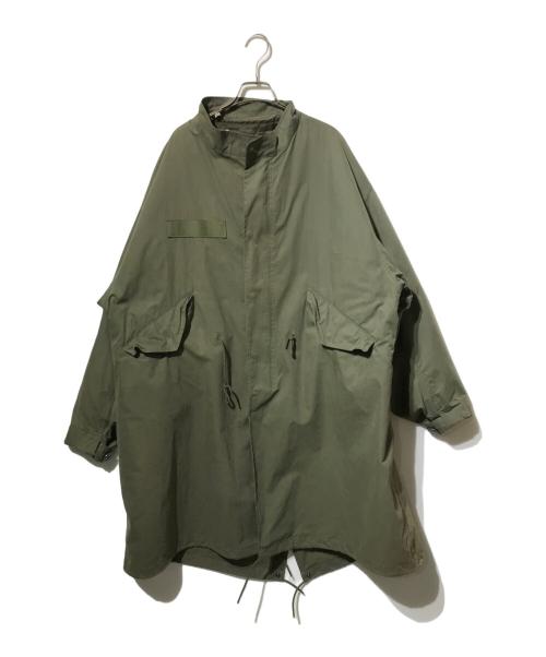 FREAK'S STORE（フリークスストア）FREAK'S STORE (フリークスストア) モッズコート カーキ サイズ:Ｌの古着・服飾アイテム