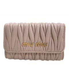 中古・古着通販】MIU MIU (ミュウミュウ) キーケース ピンク｜ブランド