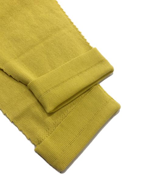 ISSEY MIYAKE A-POC ABLE（イッセイ ミヤケエイポック エイブル）ISSEY MIYAKE A-POC ABLE (イッセイ ミヤケエイポック エイブル) 1枚布カットソー イエロー サイズ:1の古着・服飾アイテム