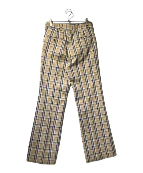 LEVI'S PANATELA（リーバイス パナテラ）LEVI'S PANATELA (リーバイス パナテラ) チェックスラックス ベージュ サイズ:表記なしの古着・服飾アイテム