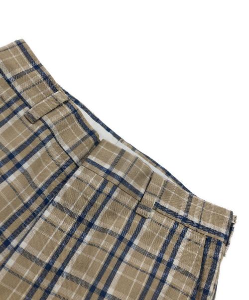LEVI'S PANATELA（リーバイス パナテラ）LEVI'S PANATELA (リーバイス パナテラ) チェックスラックス ベージュ サイズ:表記なしの古着・服飾アイテム