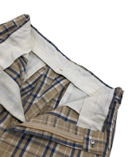 LEVI'S PANATELA（リーバイス パナテラ）LEVI'S PANATELA (リーバイス パナテラ) チェックスラックス ベージュ サイズ:表記なしの古着・服飾アイテム