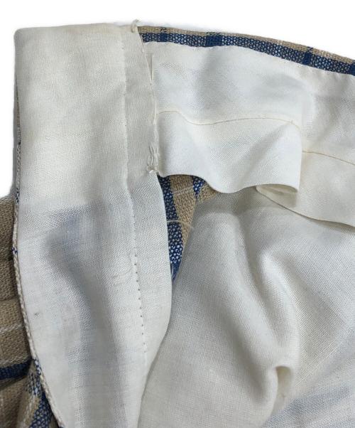 LEVI'S PANATELA（リーバイス パナテラ）LEVI'S PANATELA (リーバイス パナテラ) チェックスラックス ベージュ サイズ:表記なしの古着・服飾アイテム