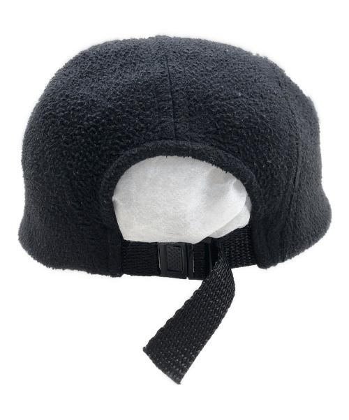 stussy hats（ステューシー）stussy hats (ステューシー) 90'sフリースキャップ ブラックの古着・服飾アイテム