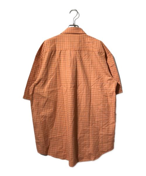 POLO RALPH LAUREN（ポロ・ラルフローレン）POLO RALPH LAUREN (ポロ・ラルフローレン) ポニー刺繍チェックポロシャツ オレンジ サイズ:XXXLの古着・服飾アイテム