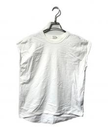 IENA（イエナ）の古着「ラウンドテールプルオーバー/ノースリーブカットソー」｜ホワイト